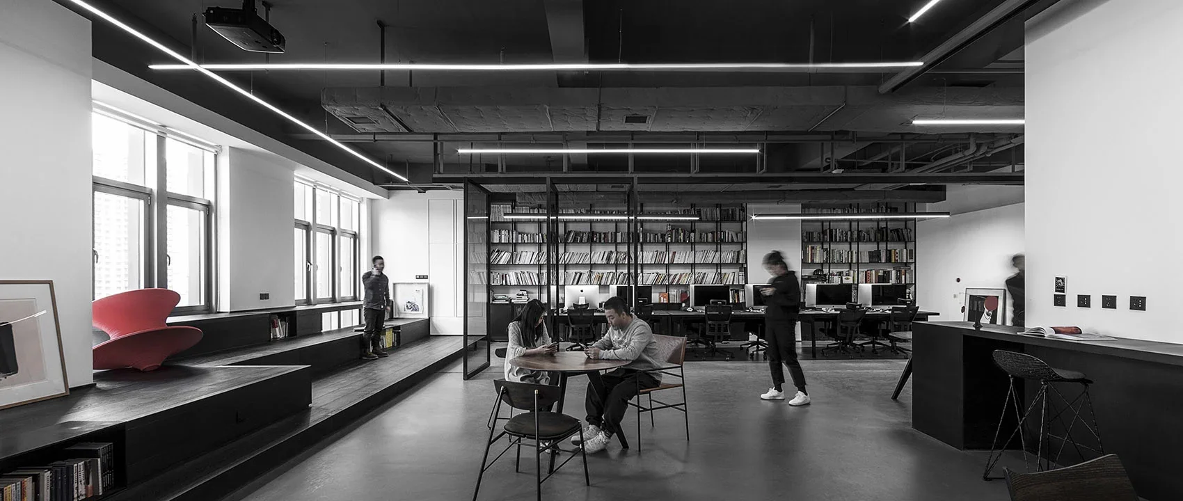 1949 Workspace — มุมมองพื้นที่ 3